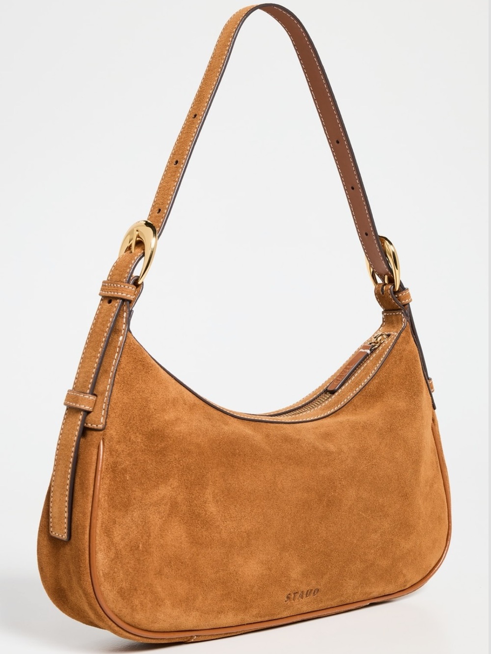 NWT STAUD Pine Shoulder Bag, Tan - Picture 3 of 7